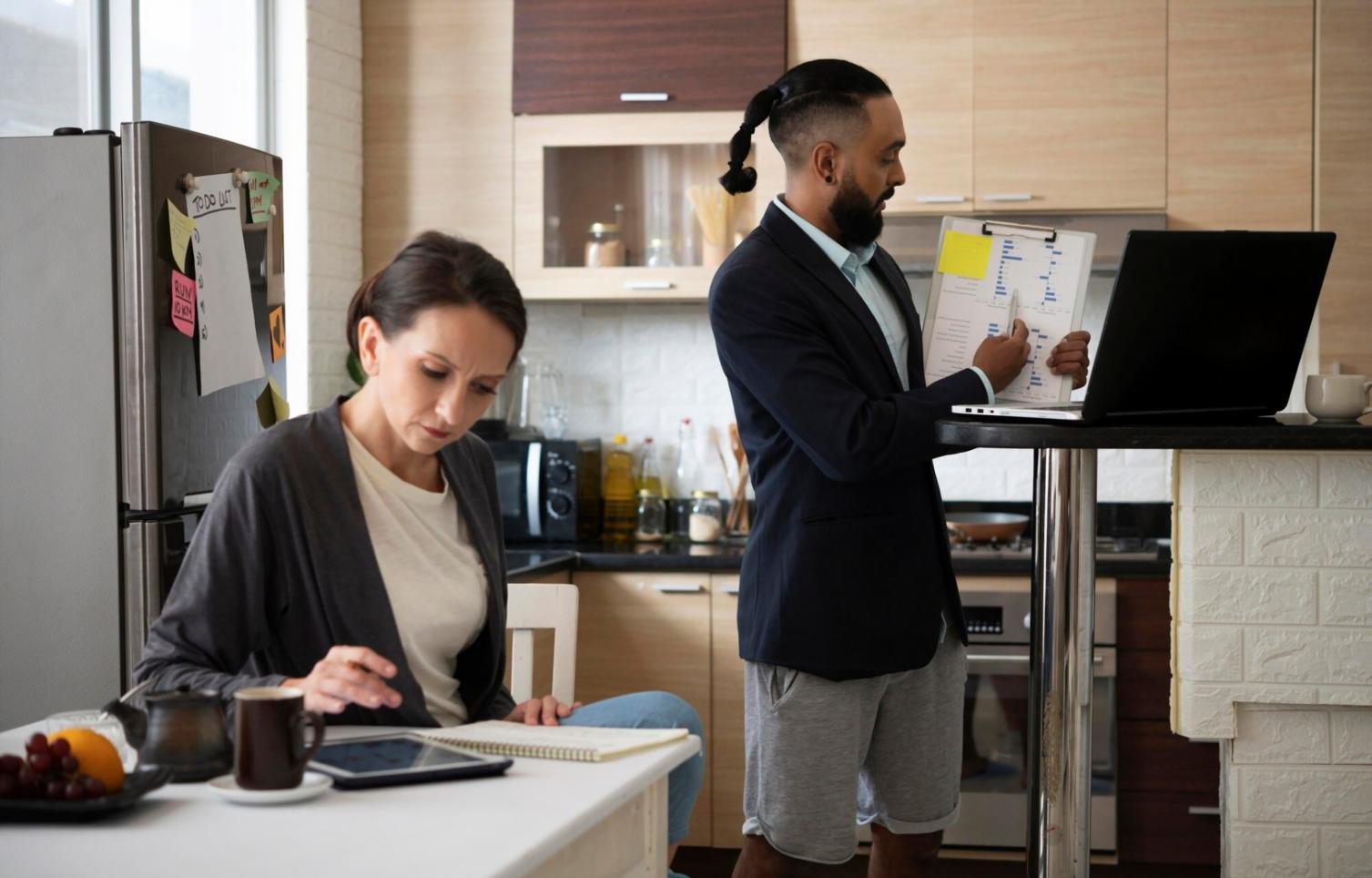 Students collaborating on SEO content strategy during hands-on workshop session